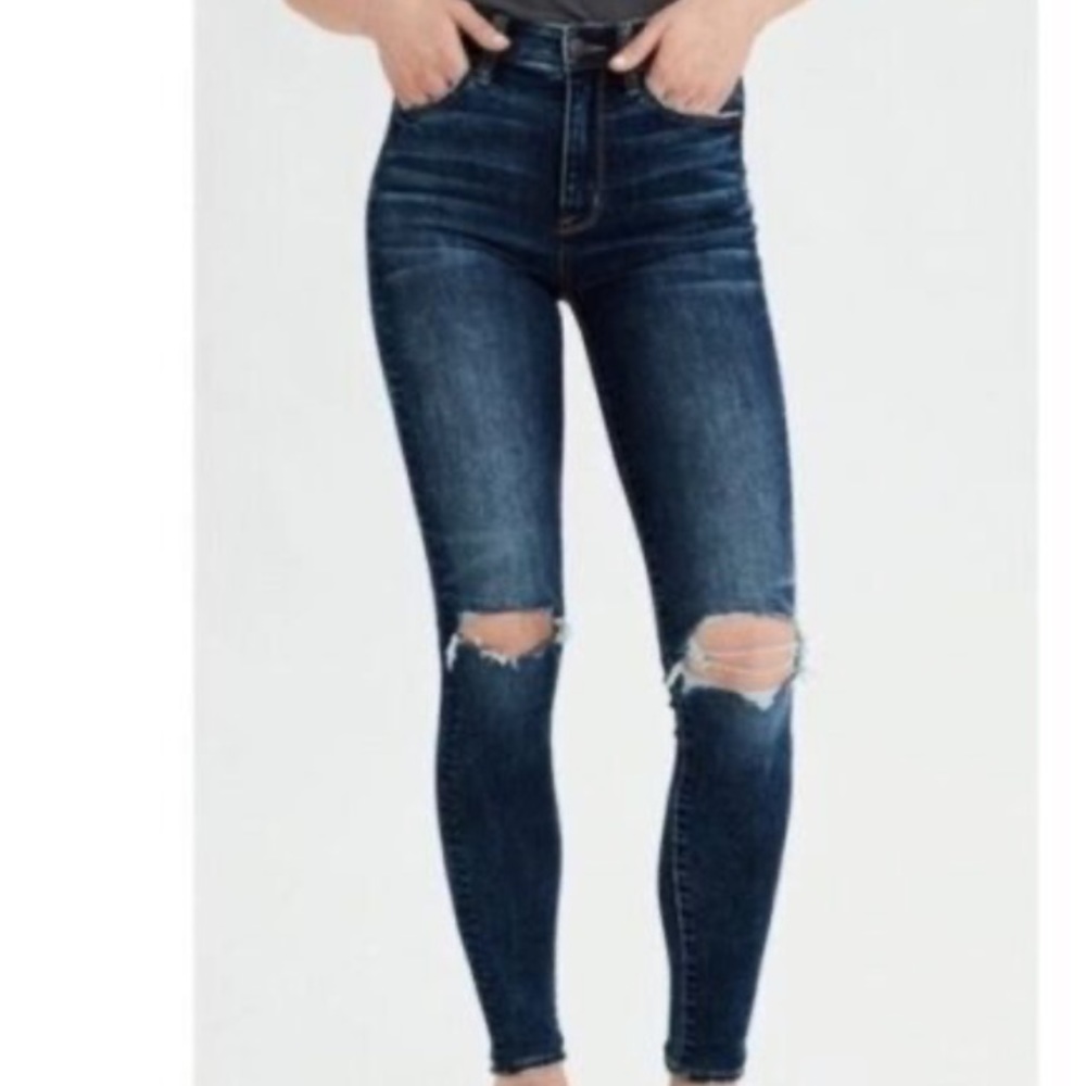 American Eagle Super High Rise Jegging